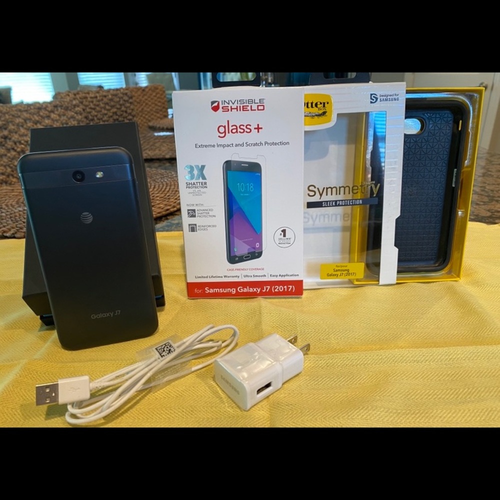 Samsung Galaxy J7 With Accessories